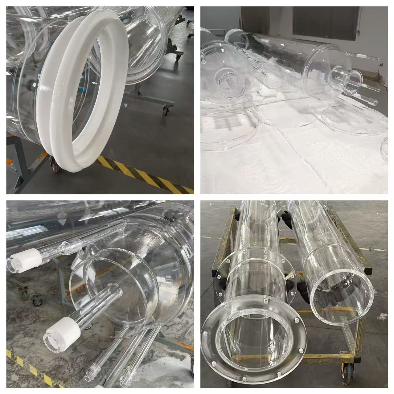 najnowsza sprawa firmy na temat Case Study： Fused Silica Furnace Tube-Amy