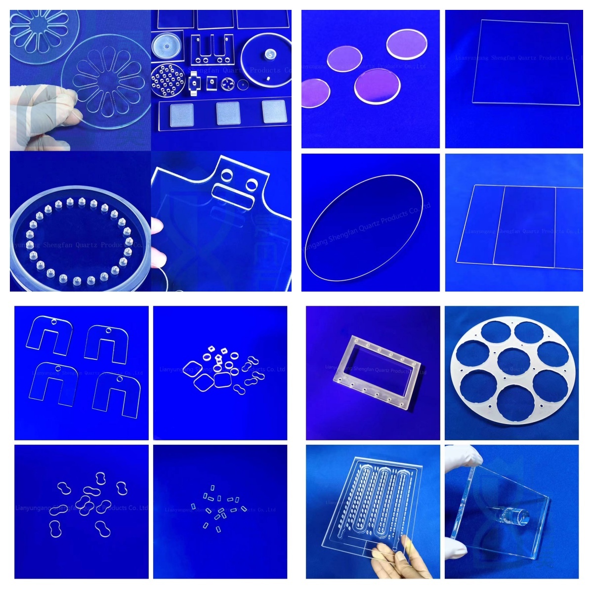 najnowsza sprawa firmy na temat Custom Special-shaped Quartz Sight Window for Korean Semiconductor Client-Amy