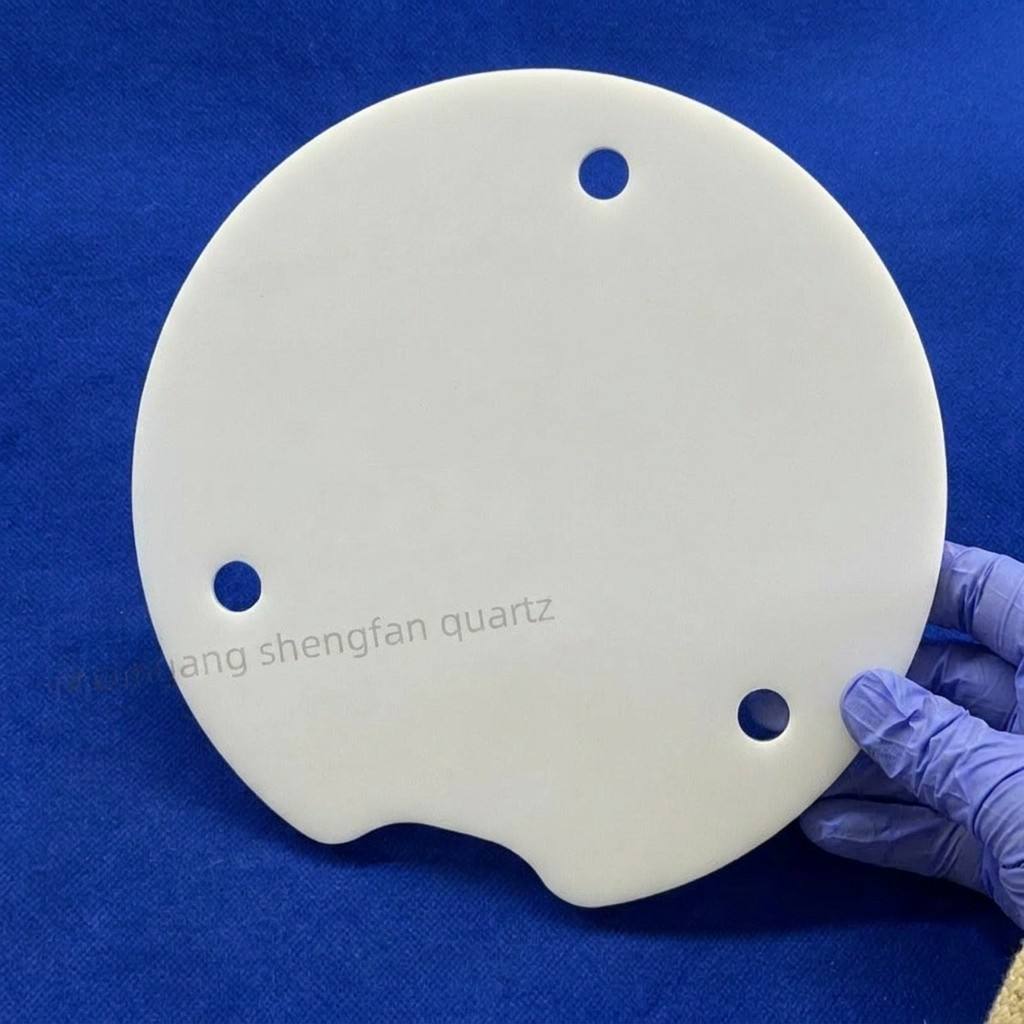 najnowsza sprawa firmy na temat Opaque Quartz Perforated Sheets: High-Reflectivity Thermal Radiation Shielding Materials for Semiconductor-Mia