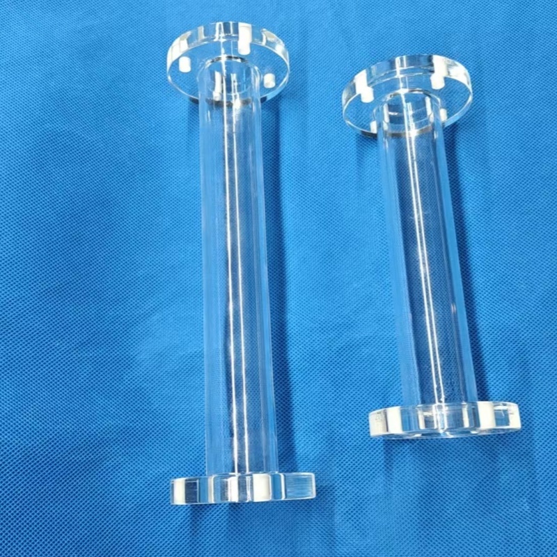najnowsza sprawa firmy na temat Product Introduction of Quartz Flange Tube-sara