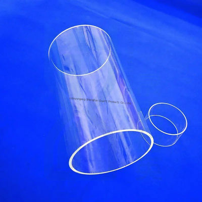 jakość  Clear Quartz Tube for Semiconductor and Optical Applications fabryka