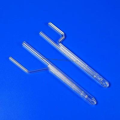 jakość  Custom High Temperature and Corrosion Resistant BET Quartz Sample Tubes for Laboratory Use fabryka