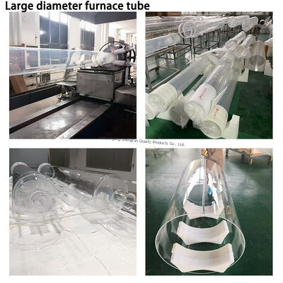 jakość  High Temperature Resistant Corrosion Resistant High Purity Quartz Glass Tube Fused Quartz Tube fabryka