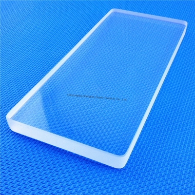 jakość  1-60mm High Purity Clear Fused Silica Plate Heat Resistance  Transparent Arc Silica Quartz Plate fabryka
