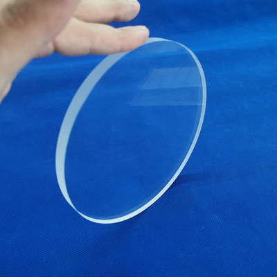 Wysokotemperaturowa płyta ze szkła kwarcowego Stopiona płyta Dostosowane naczynie 0,5 mm