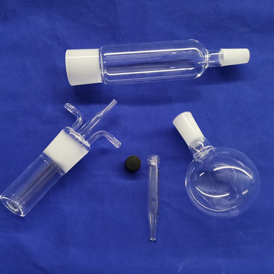 10 - 100 ml Wirówka olejowa Szklana rurka Czajnik kwarcowy do reakcji na ogień do laboratorium