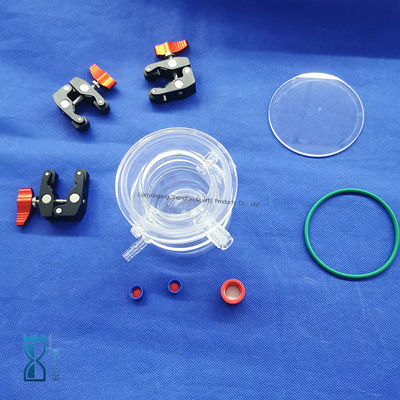 Niestandardowa produkcja reaktora ze szkła kwarcowego do laboratorium