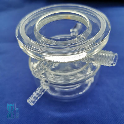Niestandardowa produkcja reaktora ze szkła kwarcowego do laboratorium