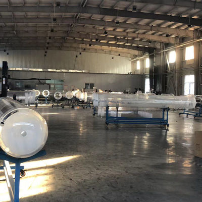 Duża średnica, odporna na wysokie temperatury i korozję, rura ze szkła kwarcowego do zastosowań fotowoltaicznych