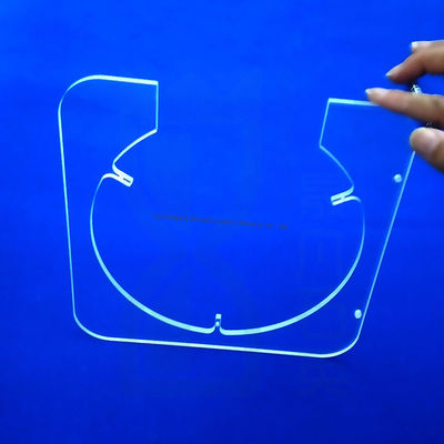Producent Specjalistyczna optyczna płytka szkła kwarcowego z wysoką przepuszczalnością