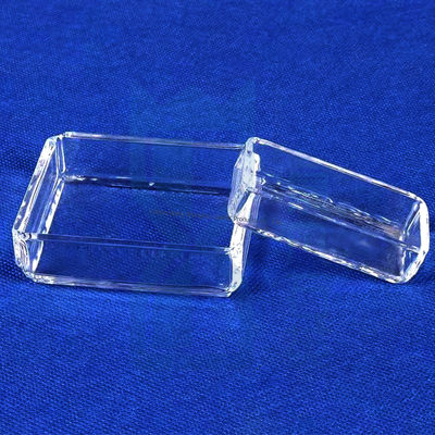 Płytka szklana kwarcowa o wysokiej przepuszczalności odporna na korozję o temperaturze roboczej 1100°C