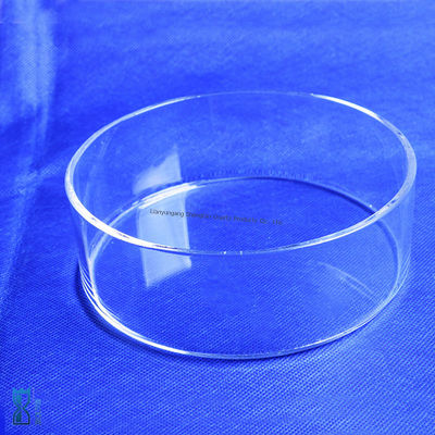 Płyty szklane kwarcowe o wysokiej przepuszczalności odporne na korozję do stosowania w laboratoriach o wysokiej temperaturze