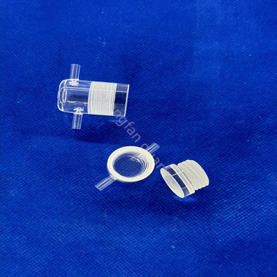 Fabryka Niestandardowa wysokiej temperatury i odporna na korozję wysokiej czystości Laboratory Seal Quartz Thread Pipe