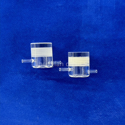 Fabryka Niestandardowa wysokiej temperatury i odporna na korozję wysokiej czystości Laboratory Seal Quartz Thread Pipe