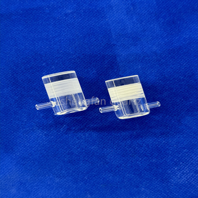 Fabryka Niestandardowa wysokiej temperatury i odporna na korozję wysokiej czystości Laboratory Seal Quartz Thread Pipe