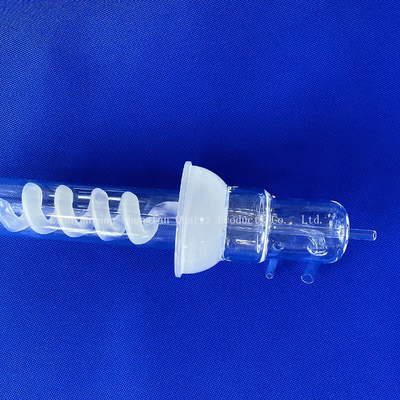 Wysokotemperaturowa odporność na korozję Fabryka Laboratorium indywidualne Quartz przemysłowy okrągłe dno płaska probówka