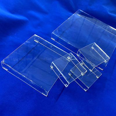 Zindywidualizowane Przejrzysty kwadratowy szkło kwarcowe miska Petri Laboratory Glassware z sio2 Chemiczny skład