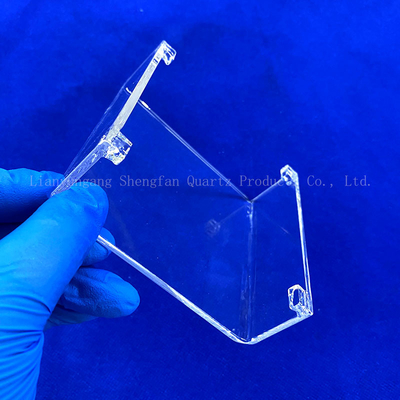 Zindywidualizowane Przejrzysty kwadratowy szkło kwarcowe miska Petri Laboratory Glassware z sio2 Chemiczny skład