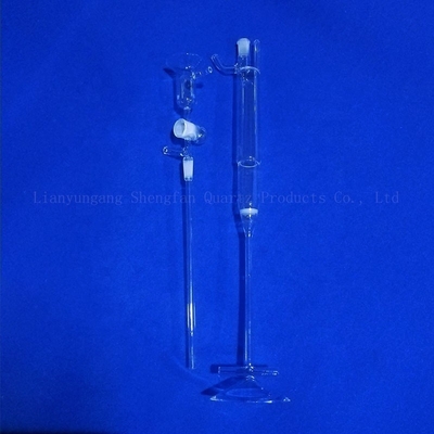 Fabryka Niestandardowe instrumenty kwarcowe Laboratorium kwarcowe rurki szklane odporne na wysokie temperatury