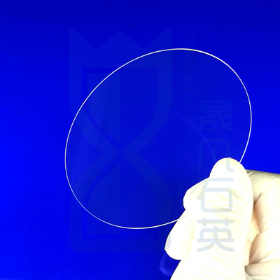 Wysokiej przenośności światła szyba łupkowa szklana płytka kwarcowa 2 "4" 6 " wafer wafer 0,3 mm grubość