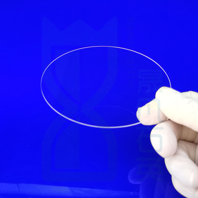Wysokiej przenośności światła szyba łupkowa szklana płytka kwarcowa 2 "4" 6 " wafer wafer 0,3 mm grubość