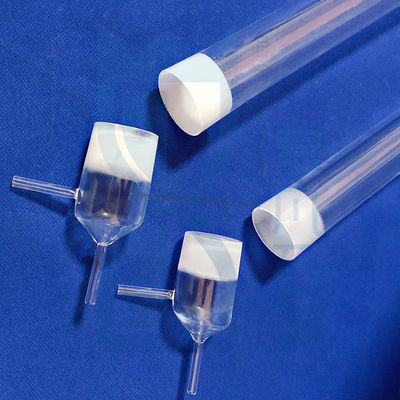 Wsparcie dla niestandardowych kolb ze szkła kwarcowego ze spiekanego krzemionki ze złączem 29/32 24/29