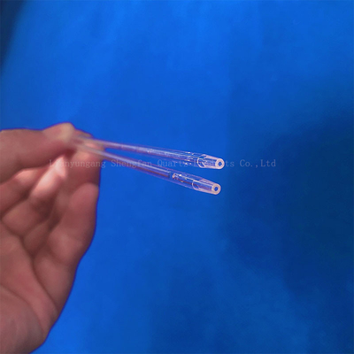 Fabryka niestandardowa wysokiej odporności na temperaturę 1mm-10mm Mała średnica Kapillary Quartz Glass Tube