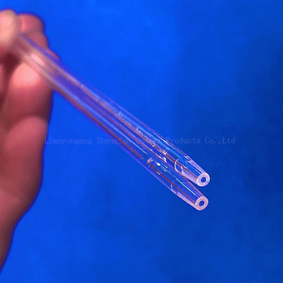 Fabryka niestandardowa wysokiej odporności na temperaturę 1mm-10mm Mała średnica Kapillary Quartz Glass Tube