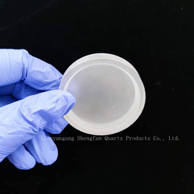 Wysokiej wydajności przezroczyste zamrożone grube arkusze ścienne kwarcowe szkło dyskowe Laboratory Glassware