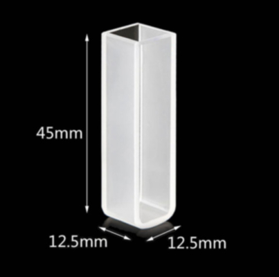 Ultrafioletowe kubety kwarcowe 5ml/10mL 100% wolne od pęcherzyków Kompatybilne ze spektrometrami UV-Vis