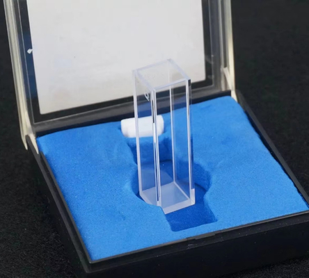 Ultrafioletowe kubety kwarcowe 5ml/10mL 100% wolne od pęcherzyków Kompatybilne ze spektrometrami UV-Vis