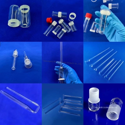 Niestandardowy reaktor kwarcowy o pojemności od 50 ml do 5000 ml, próżniowy reaktor fotochemiczny z kwarcu