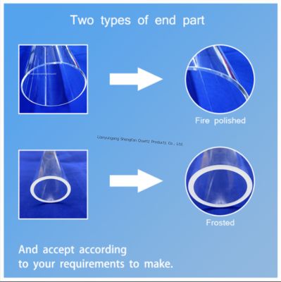 Przejrzysta, stopiona krzemionka, kwarcowa szklana rurka z doskonałą izolacją elektryczną, bez pęcherzyków powietrza do zastosowań lotniczych