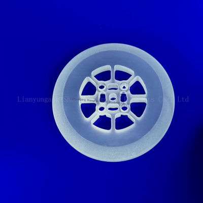 Fabrycznie wykonane, odporne na wysokie temperatury, odporne na korozję, przezroczyste, nieprzezroczyste, kwarcowe szklane części specjalnego kształtu do podtrzymywania próbek