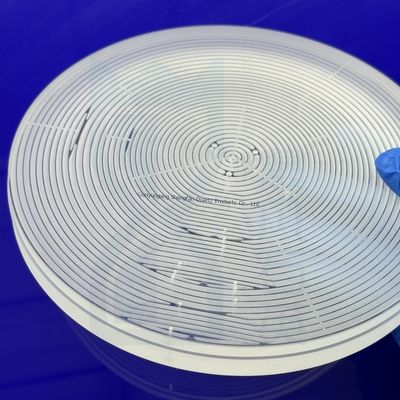 Wysokiej Czystości SIO2 99.99% Odporność na Wysoką Temperaturę 1100℃ Płyta ze Szkła Kwarcowego