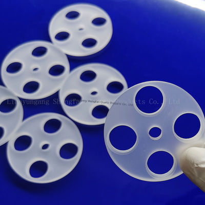 Wysokiej Czystości SIO2 99.99% Odporność na Wysoką Temperaturę 1100℃ Płyta ze Szkła Kwarcowego