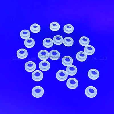 Szklana płytka kwarcowa odporna na wysokie temperatury i korozję do zastosowań optycznych, obrobiona CNC