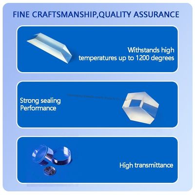Producent Specjalistyczna optyczna płytka szkła kwarcowego z wysoką przepuszczalnością