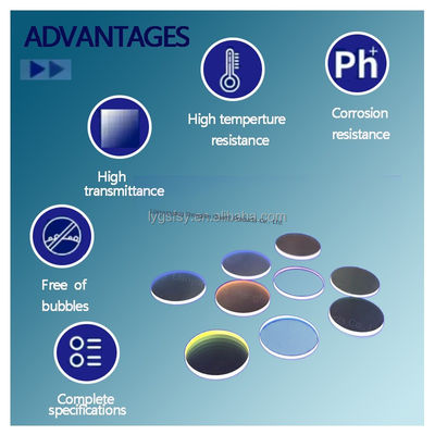 Wysoko przezroczysta płyta ze szkła kwarcowego 92% Płyta powlekana kwarcem do zastosowań w lampach UV