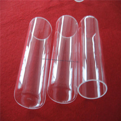 Wysoka czystość 99,99% SiO2 kwarcowa szklana rurka o temperaturze 1180°C i temperaturze 1100°C dla zastosowań półprzewodnikowych