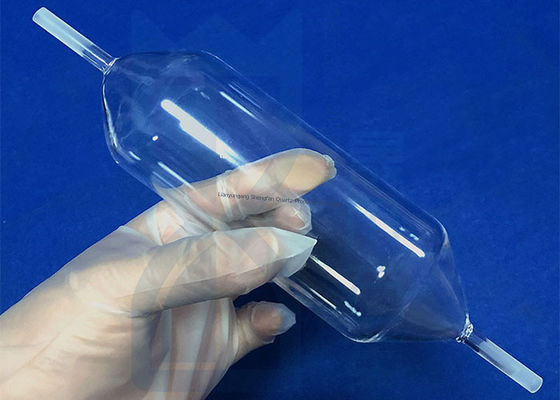 Termalnie stabilna przejrzysta kwarcowa szklana rura bez bańek powietrza i wysoka przepuszczalność światła