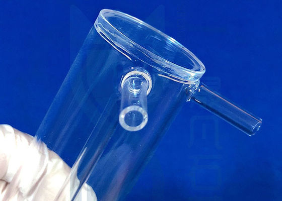 Przezroczysty reaktor ze szkła kwarcowego do separatora testów chemicznych
