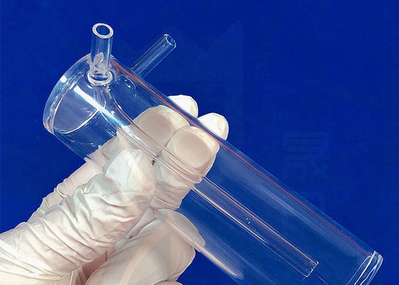 Przezroczysty reaktor ze szkła kwarcowego do separatora testów chemicznych
