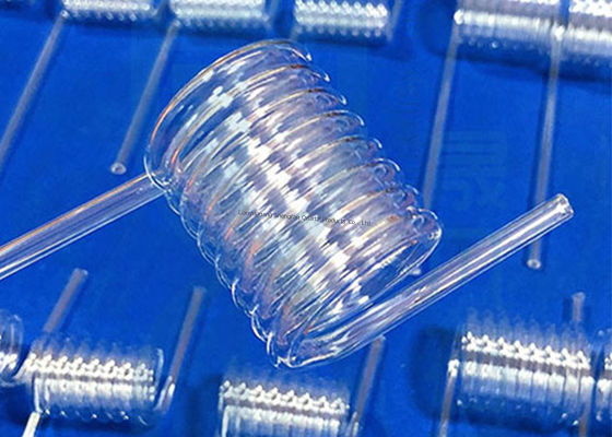 Rura ze szkła kwarcowego o średnicy zewnętrznej 300 mm do światła UVC o wysokiej odporności na temperaturę