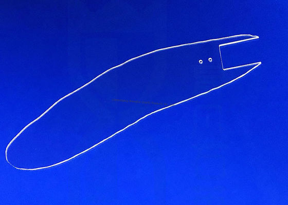 Dostosowana do wysokich temperatur płyta ze szkła kwarcowego do maszyny utwardzającej z tolerancją ±0,02 mm i temperaturą pracy 1150°C