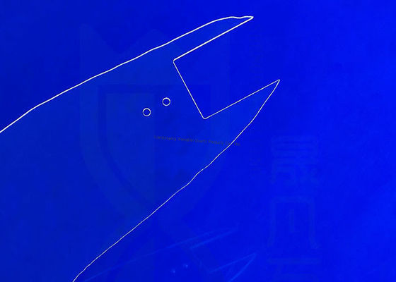 Dostosowana do wysokich temperatur płyta ze szkła kwarcowego do maszyny utwardzającej z tolerancją ±0,02 mm i temperaturą pracy 1150°C