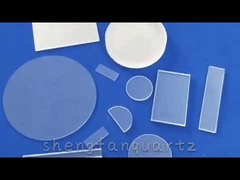 Płyta ze szkła kwarcowego 0,3 mm, przezroczysta podłoże ze szkła kwarcowego o wysokiej czystości