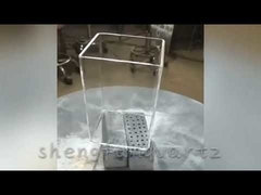 Kryształowy tygiel kwarcowy z krzemionki wysokotemperaturowej do ogrzewania lub reakcji chemicznych