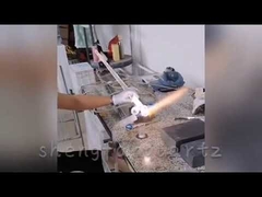 Przetwarzanie szklanej kwarcowej rury ogniowej polerowane gięcie wysokiej temperatury