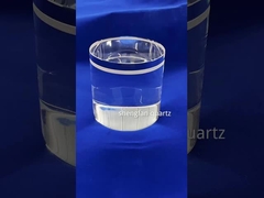 Niestandardowa wysoka przepuszczalność światła wysokiej czystości pełnoprzezroczysta szczelinka kwarcowa